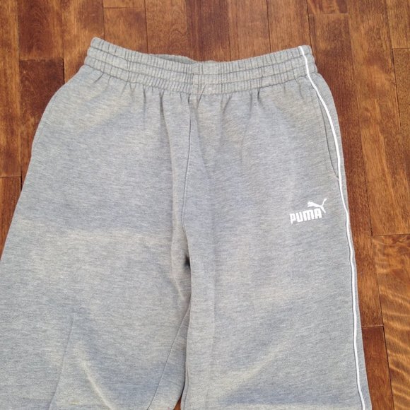 Puma - Grey Sweatpants (Boys - M) - Picture 5 of 10